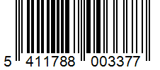 Barcode 5411788003377