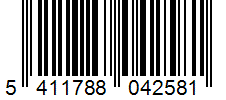 Barcode 5411788042581
