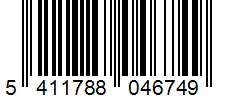Barcode 5411788046749
