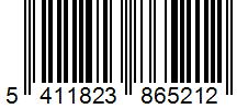 Barcode 5411823865212