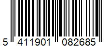 Barcode 5411901082685
