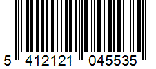 Barcode 5412121045535