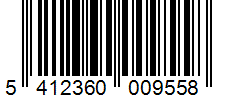 Barcode 5412360009558