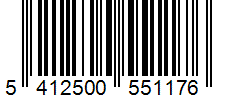Barcode 5412500551176