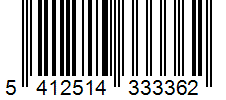 Barcode 5412514333362