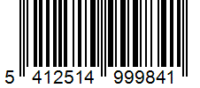 Barcode 5412514999841
