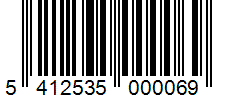 Barcode 5412535000069