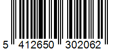 Barcode 5412650302062
