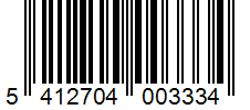 Barcode 5412704003334