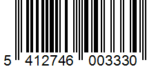 Barcode 5412746003330