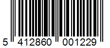 Barcode 5412860001229