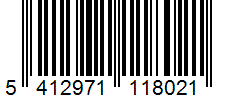 Barcode 5412971118021