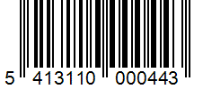 Barcode 5413110000443