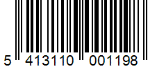 Barcode 5413110001198