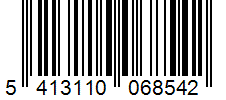 Barcode 5413110068542