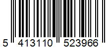 Barcode 5413110523966