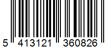 Barcode 5413121360826