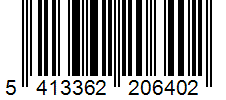 Barcode 5413362206402