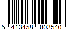 Barcode 5413458003540