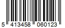 Barcode 5413458060123