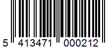 Barcode 5413471000212