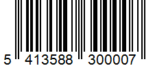 Barcode 5413588300007