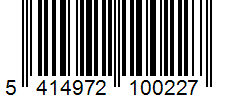 Barcode 5414972100227