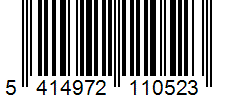 Barcode 5414972110523