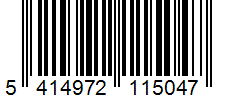 Barcode 5414972115047