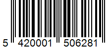Barcode 5420001506281