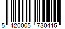 Barcode 5420005730415