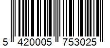 Barcode 5420005753025