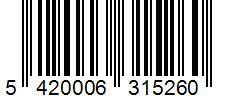 Barcode 5420006315260