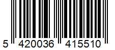 Barcode 5420036415510