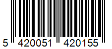 Barcode 5420051420155