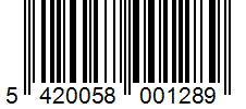 Barcode 5420058001289