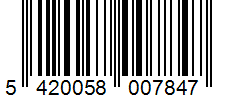 Barcode 5420058007847