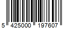 Barcode 5425000197607
