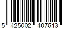 Barcode 5425002407513