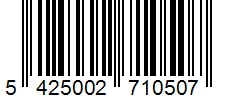 Barcode 5425002710507