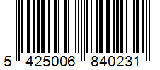 Barcode 5425006840231