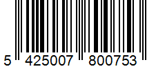 Barcode 5425007800753