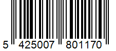 Barcode 5425007801170