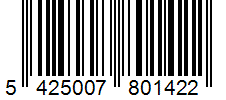 Barcode 5425007801422