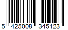 Barcode 5425008345123