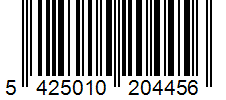 Barcode 5425010204456