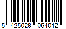 Barcode 5425028054012