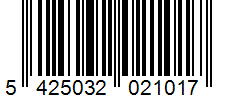 Barcode 5425032021017