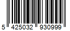 Barcode 5425032930999