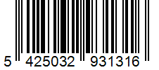 Barcode 5425032931316